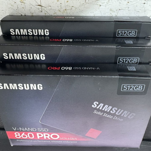 Samsung 860 Pro 512GB SSD new