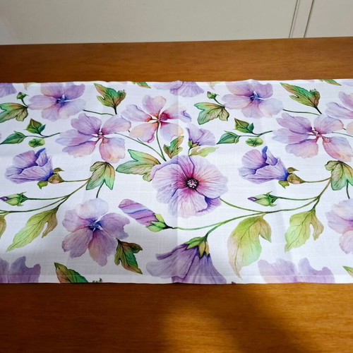 Runner Table Spring floral, new, 1.44x41cm
