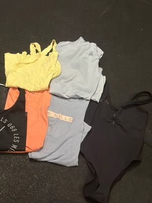 Σετ 6 μπλούζες Les Mills Reebok small σαν καινούργιο πολύχρωμο
