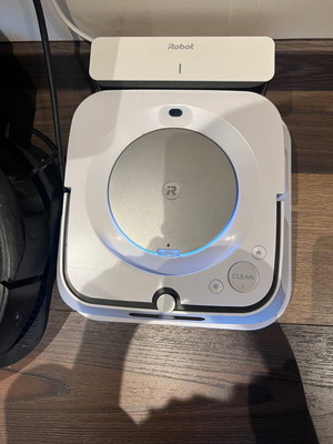 iRobot vacuum cleaner used