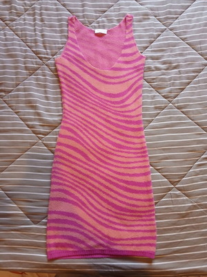 LeGer knitted dress pink new, size S