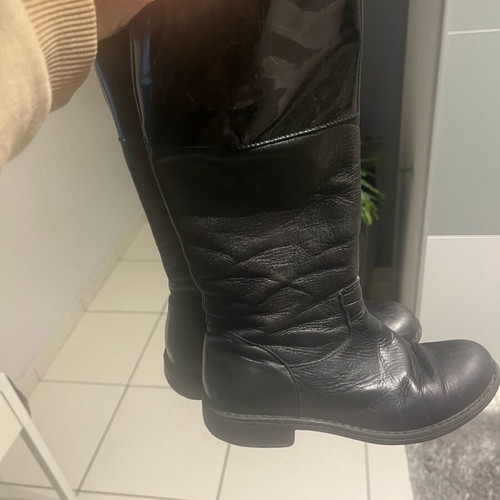 Lapin Leather Girls' Boots Used Black Size 32