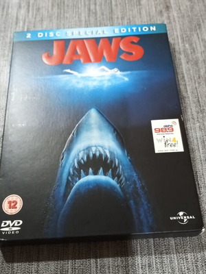 Jaws 2 Disc Special Edition DVD with Greek subtitles, new
