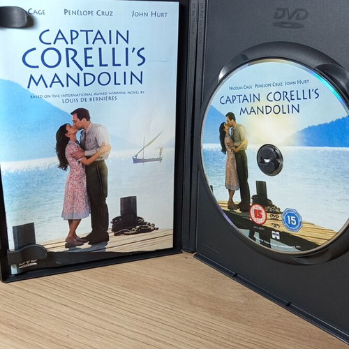 Captain Corelli's Mandolin DVD like new with English subtitles