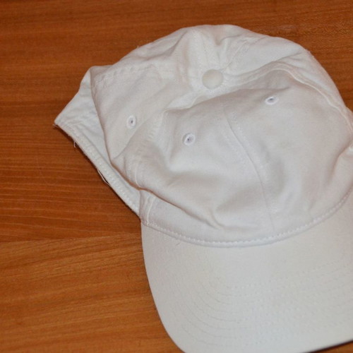 White hat used, one size