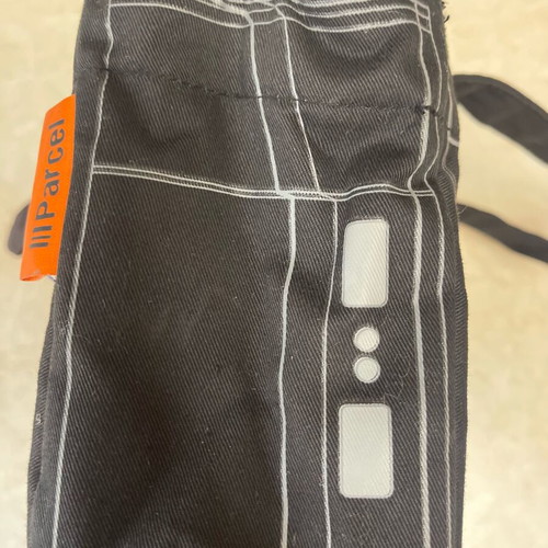 Boombox NYC Parcel Handbag with Built-in Stereo Speakers New