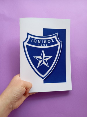 Ionikos A5 Notebook like new, white pages