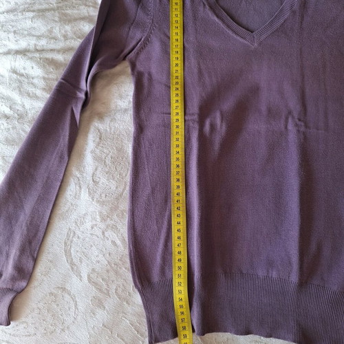 Women's blouse used, size S, purple
