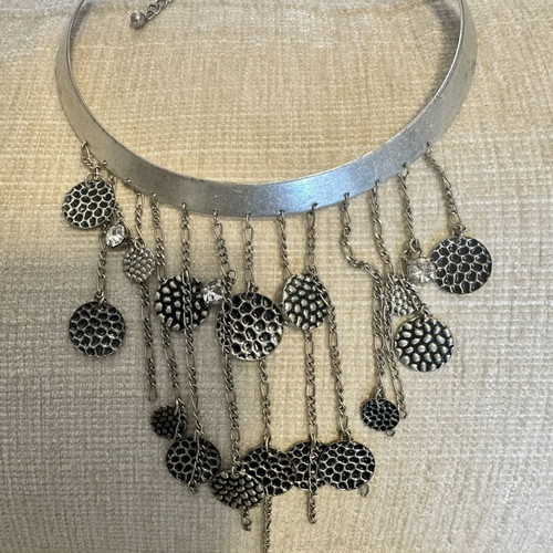 Necklace handmade Gianniotiko silver jewelry like new