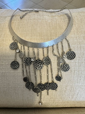 Necklace handmade Gianniotiko silver jewelry like new