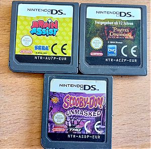 3 παιχνίδια Nintendo DS