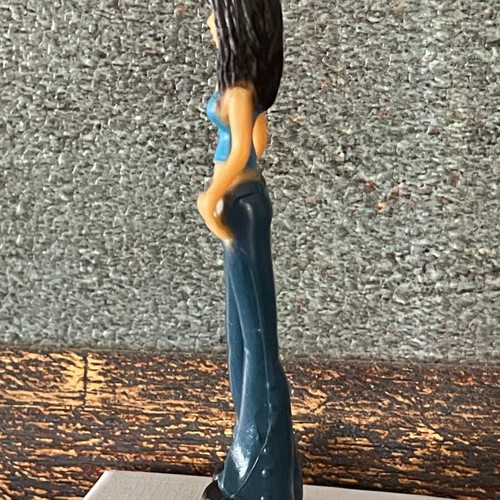 Collectible Anime Style Mini Figure 6.5cm new, "Cool" with Sleeveless Top