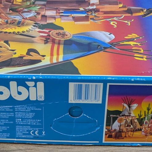 Playmobil Western 3870 Индийско село употребявано с кутия