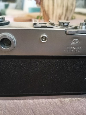 Vintage FED-5B camera with leather case