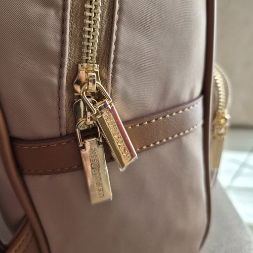 U.S. Polo Assn. backpack new, beige with brown details