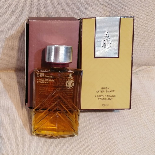 Brisk Mark Cross After Shave 3.3 oz 100ml like new
