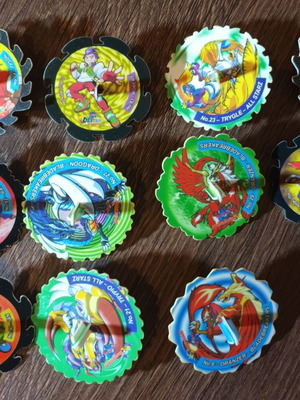 Bayblade tazos