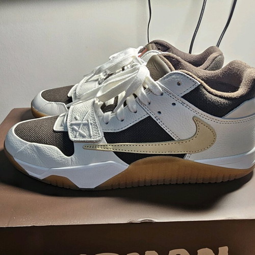 Jordan Jumpman Jack Travis Scott sneakers new, beige and brown