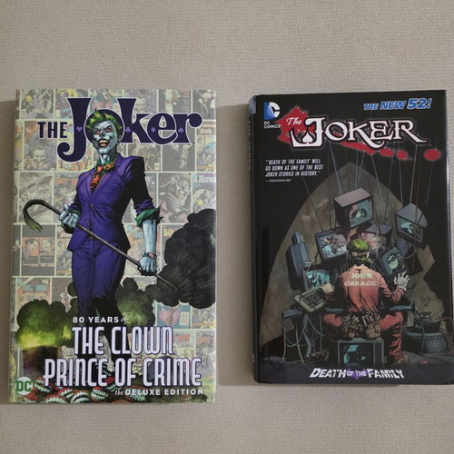 The Joker two comics collection: Death Of The Family and 80 Years of The Clown Prince of Crime
