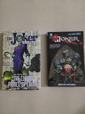The Joker two comics collection: Death Of The Family and 80 Years of The Clown Prince of Crime