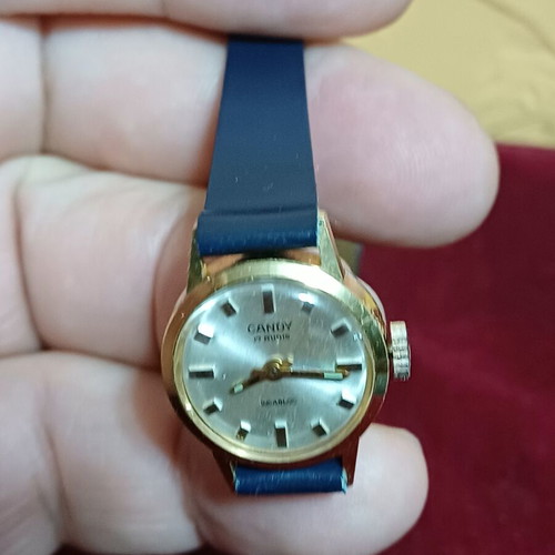 Candy 17 Rubis Mechanical Women's Wristwatch like new