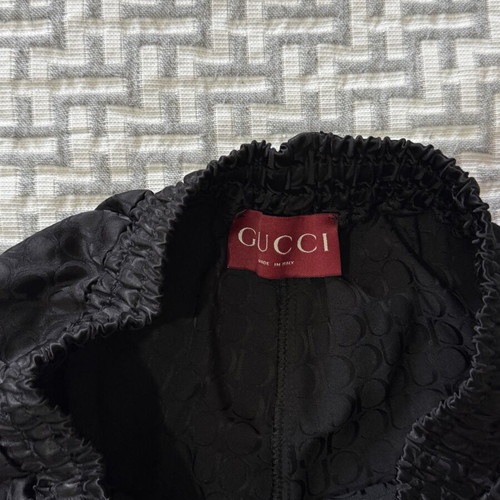 Gucci satin black tracksuit new, size M fits L