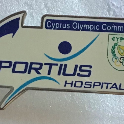 Pin Cyprus Olympic Committee like new