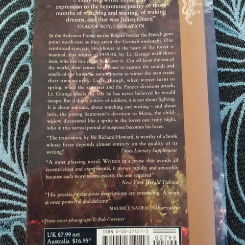 A Balcony in the Forest book used condition
