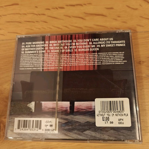 Placebo CD like new, album Without You I'm Nothing, rock