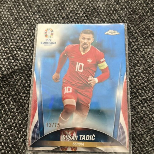 Tadic card rare numbered 13/75 in pristine condition