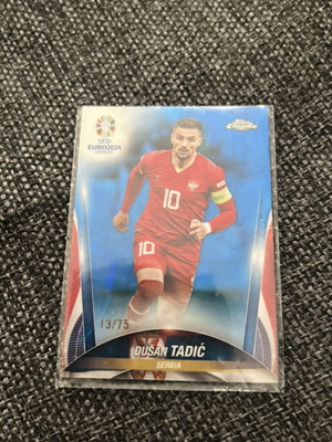 Tadic card rare numbered 13/75 in pristine condition