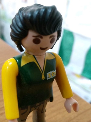Φιγούρα Playmobil υπάλληλος ζωολογικού κήπου καινούργιο