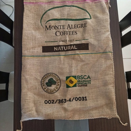 Coffee sack bag Brazil used
