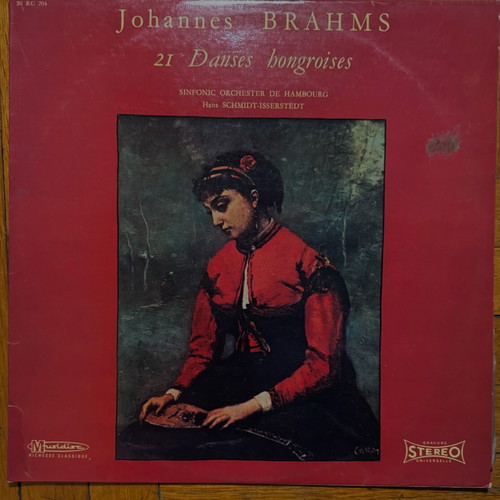Brahms 21 Danses Hongroises LP used, classical