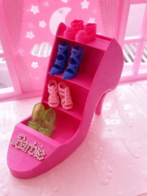 Barbie 2 ράφια για παπούτσια κατόπιν παραγγελίας