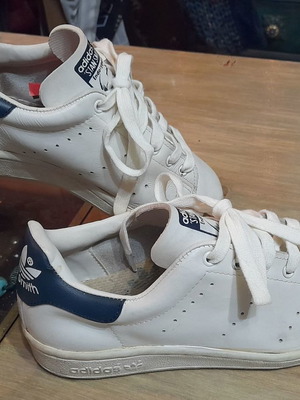 Adidas Stan Smith δέρμα μεταχειρισμένα, μπλε άσπρο, νούμερο 37
