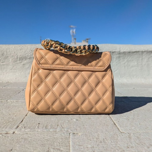 Chrisbella women's crossbody bag new, beige