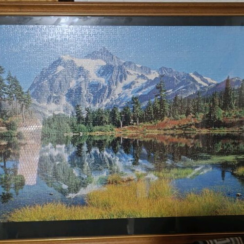 Mount Shuksan Washington Puzzle Board new