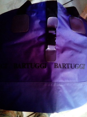 Bartuggi large beach, travel or gym bag, purple