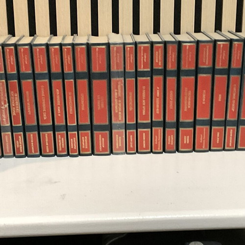 Classic literature book set, 19 volumes