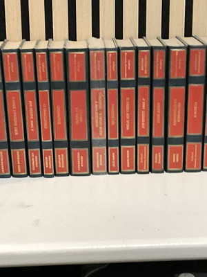 Classic literature book set, 19 volumes