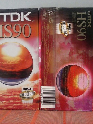 Βιντεοκασέτα VHS 90 HS/HG TDK