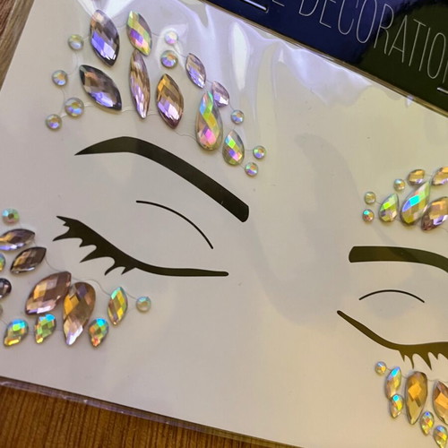 H&M Face Gems new, crystal stickers for festivals and parties
