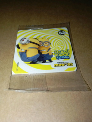 Αυτοκόλλητο Minions koukou roukou No 52 καινούργιο