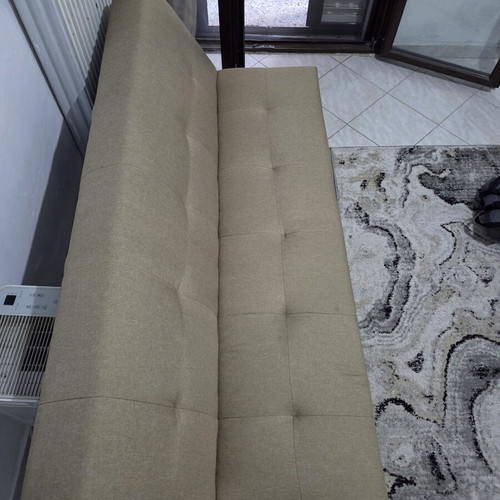 Polihome Sofa Bed like new, beige light brown