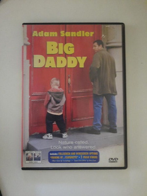 Big Daddy DVD with Greek subtitles, Adam Sandler comedy