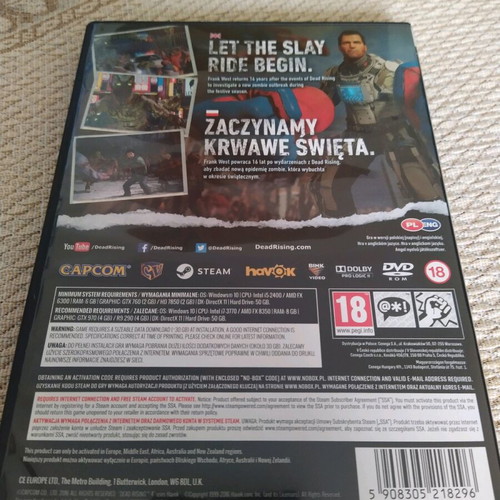 Dead Rising 4 PC like new