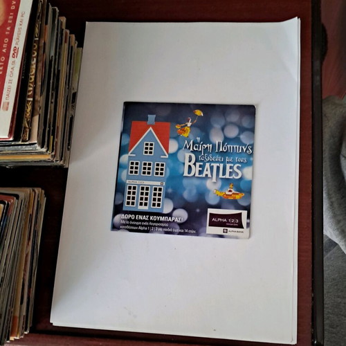 Mary Poppins Travels with the Beatles CD used, pop