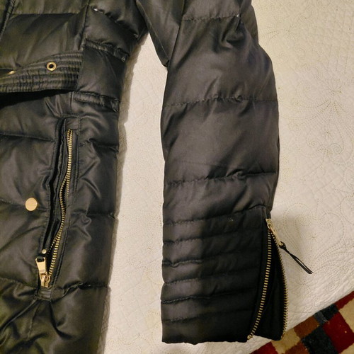 Stradivarius Black Down Jacket like new, size M