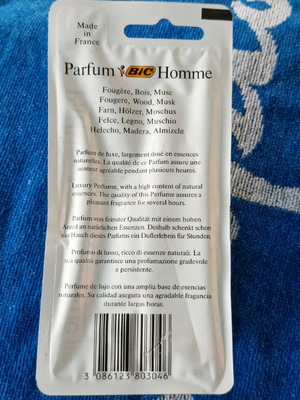 Bic perfume sealed new